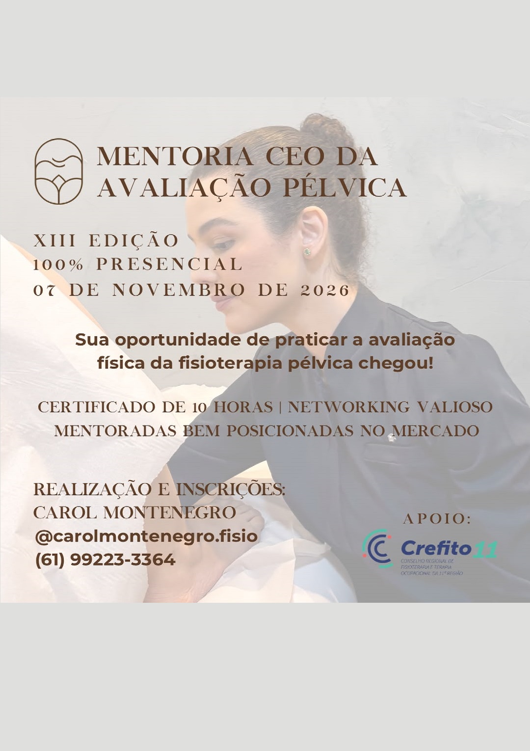 AUDITÓRIO CREFITO 11: Mentoria CEO da Avaliação Pélvica