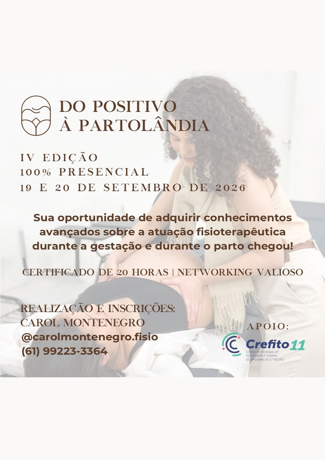 AUDITÓRIO CREFITO 11: Do Positivo à Partolândia – IV Edição