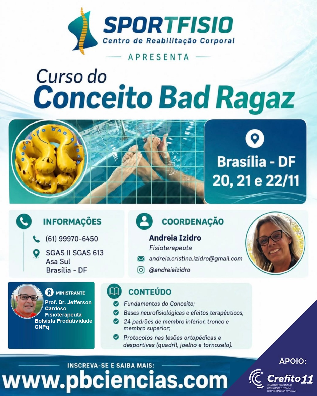 BRASÍLIA: 🌊 CURSO DO CONCEITO BAD RAGAZ 🌊