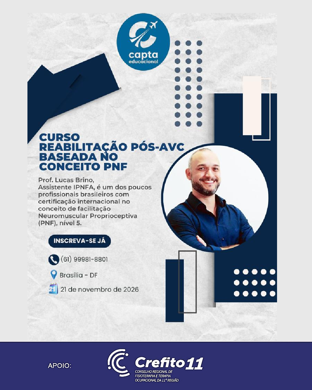 BRASÍLIA: REABILITAÇÃO PÓS AVC BASEADA NO CONCEITO PNF